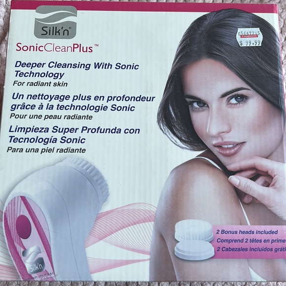 BNIB Silk’n sonic clean plus & replacement brushes - Picture 2 of 8